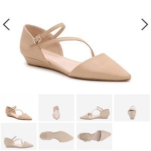 ⭐️NWOT⭐️ Nonie: Strappy pointed-toe flat